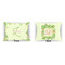 Tropical Leaves Border Outdoor Rectangular Throw Pillow (Front and Back)