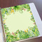 Tropical Leaves Border Page Dividers - Set of 5 - In Context