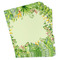 Tropical Leaves Border Binder Tab Divider - Set of 5 (Personalized)