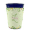 Tropical Leaves Border Party Cup Sleeves - without bottom - FRONT (on cup)