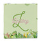 Tropical Leaves Border Party Favor Gift Bag - Gloss - Front