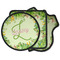 Tropical Leaves Border Iron on Patches (Personalized)