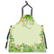 Tropical Leaves Border Personalized Apron