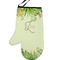 Tropical Leaves Border Left Oven Mitt (Personalized)