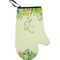 Tropical Leaves Border Personalized Oven Mitt