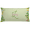 Tropical Leaves Border Personalized Pillow Case
