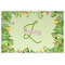 Tropical Leaves Border Personalized Placemat (Front)