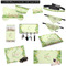 Tropical Leaves Border Customized Pet Accessories