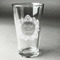 Tropical Leaves Border Pint Glasses - Main/Approval