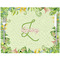 Tropical Leaves Border Placemat with Props