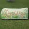 Tropical Leaves Border Putter Cover - Front