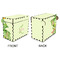 Tropical Leaves Border Recipe Box - Full Color - Approval