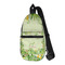 Tropical Leaves Border Sling Bag (Personalized)