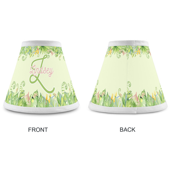 Tropical Leaves Border Small Chandelier Lamp - Approval