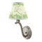 Tropical Leaves Border Small Chandelier Lamp - LIFESTYLE (on wall lamp)