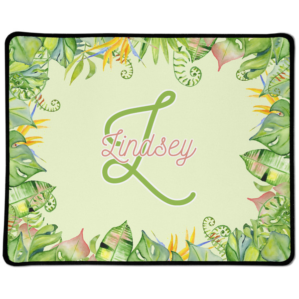 Tropical Leaves Border Small Gaming Mats - APPROVAL