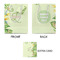 Tropical Leaves Border Small Gift Bag - Approval
