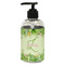 Tropical Leaves Border Plastic Soap / Lotion Dispenser (8 oz - Small - Black) (Personalized)