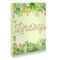 Tropical Leaves Border Soft Cover Journal - Main