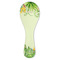 Tropical Leaves Border Ceramic Spoon Rest (Personalized)