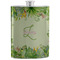 Tropical Leaves Border Stainless Steel Flask (Personalized)