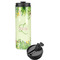 Tropical Leaves Border Stainless Steel Skinny Tumbler (Personalized)