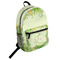 Tropical Leaves Border Student Backpack (Personalized)