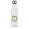 Tropical Leaves Border Tapered Water Bottle