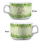 Tropical Leaves Border Tea Cup - Single Apvl