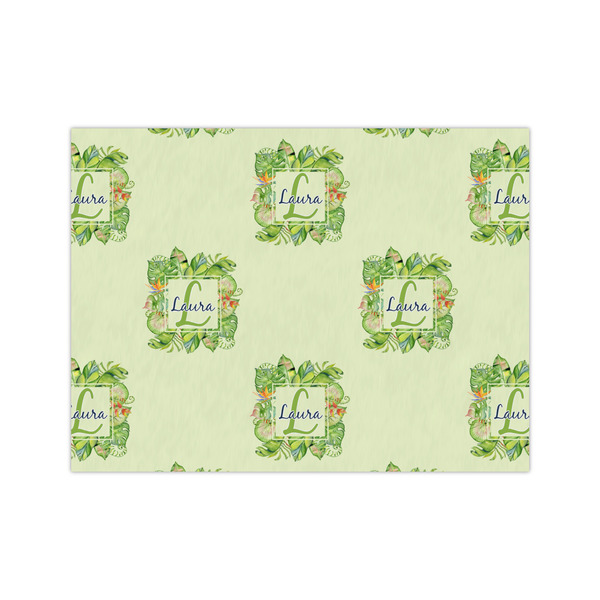 Custom Tropical Leaves Border Tissue Paper Sheets - Medium - Heavyweight (Personalized)