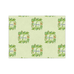 Tropical Leaves Border Medium Tissue Papers Sheets - Lightweight (Personalized)