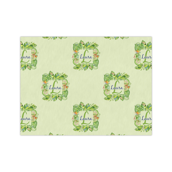 Custom Tropical Leaves Border Medium Tissue Papers Sheets - Lightweight (Personalized)
