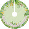 Tropical Leaves Border Tree Skirt (Personalized)