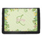 Tropical Leaves Border Trifold Wallet