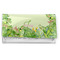 Tropical Leaves Border Vinyl Checkbook Cover (Personalized)