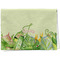 Tropical Leaves Border Waffle Weave Towel - Full Print Style Image