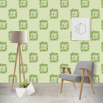 Tropical Leaves Border Wallpaper & Surface Covering (Water Activated - Removable)