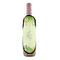 Tropical Leaves Border Wine Bottle Apron - IN CONTEXT