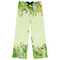 Tropical Leaves Border Womens Pajama Pants - XS