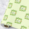 Tropical Leaves Border Wrapping Paper Roll - Large - Main