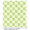 Tropical Leaves Border Wrapping Paper Roll - Matte - Partial Roll