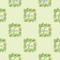 Tropical Leaves Border Wrapping Paper Square