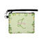 Tropical Leaves Border Wristlet ID Cases - Front