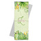Tropical Leaves Border Yoga Mat Towel with Yoga Mat