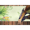 Tropical Leaves Border Yoga Mats - LIFESTYLE