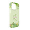 Tropical Leaves Border iPhone 13 Case - Angle
