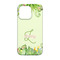 Tropical Leaves Border iPhone 13 Pro Case - Back