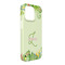 Tropical Leaves Border iPhone 13 Pro Max Case -  Angle