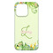 Tropical Leaves Border iPhone 13 Pro Max Case - Back