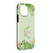 Tropical Leaves Border iPhone 13 Pro Max Tough Case - Angle